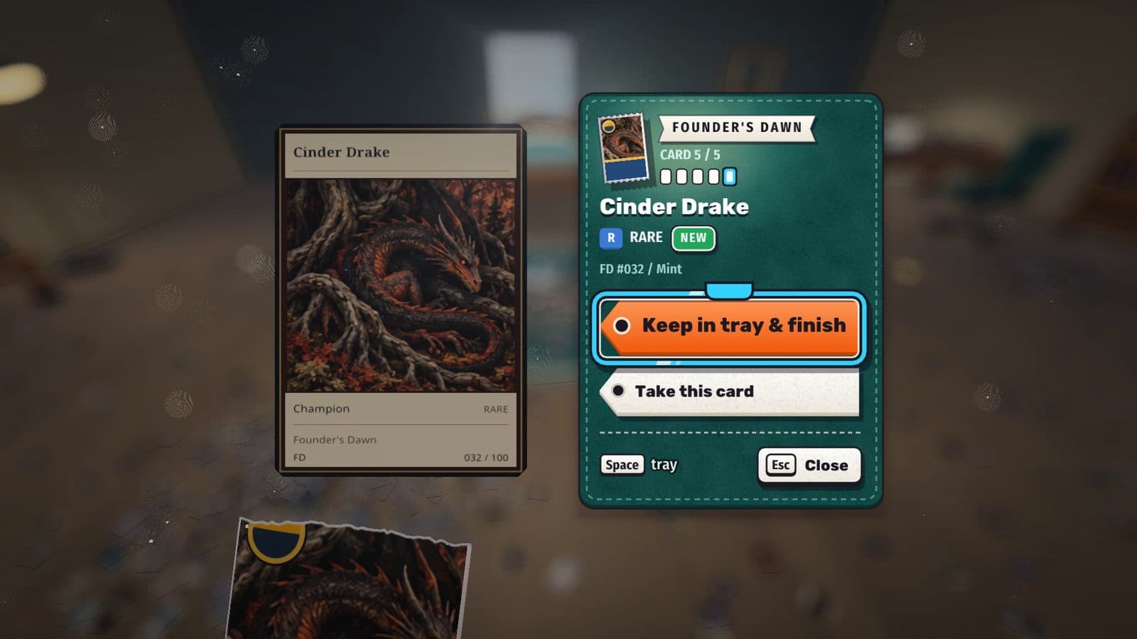 The fifth card, always rare or better
